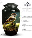 Sparrow Urn for Ashes, Classic  Memorial Cremation.