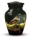 Sparrow Urn for Ashes, Classic  Memorial Cremation.