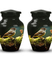 Sparrow Urn for Ashes, Classic  Memorial Cremation.