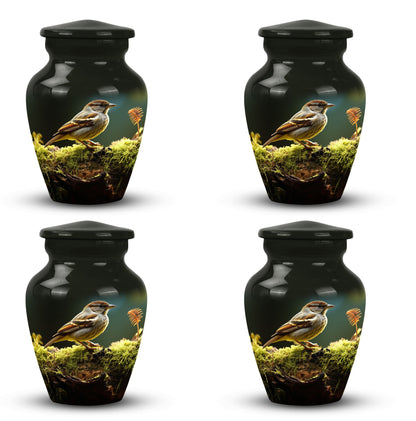 Sparrow Urn for Ashes, Classic  Memorial Cremation.