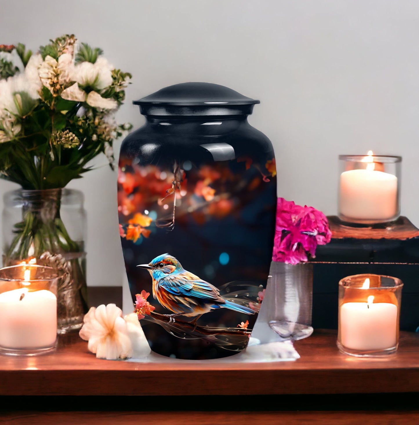 Large Classic Sparrow Urn for Ashes.