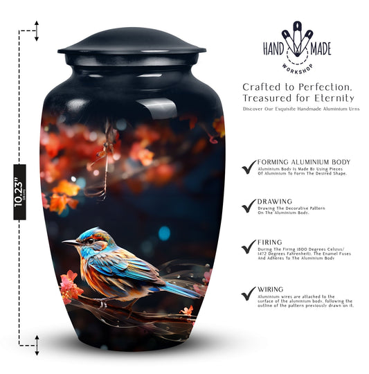 Large Classic Sparrow Urn for Ashes.