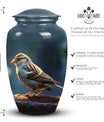 Sparrow Cremation Urn for Ashes.