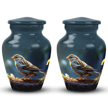 Sparrow Cremation Urn for Ashes.