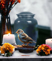 Sparrow Cremation Urn for Ashes.