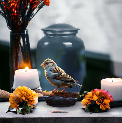Sparrow Cremation Urn for Ashes.