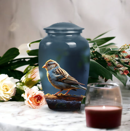 Sparrow Cremation Urn for Ashes.