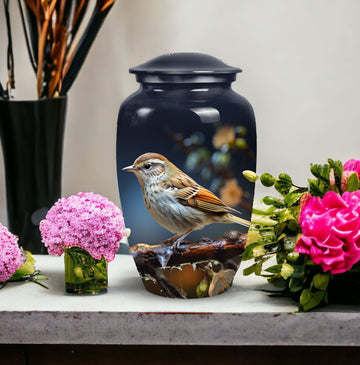 10 inch large Urn with 4 Keepsake 3 Inch Urns
