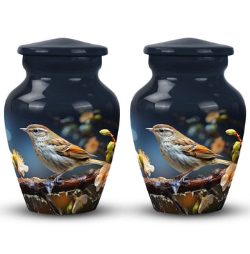 2 Keepsake 3 inch Urns