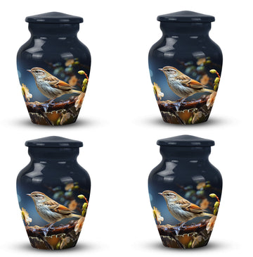 4 Keepsake 3 inch Urns