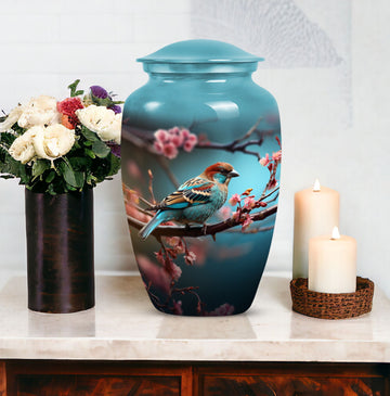 Large Urn with 4 Small Urn