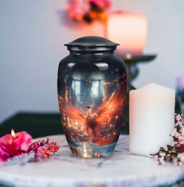 Large Urn with 2 Mini Urn