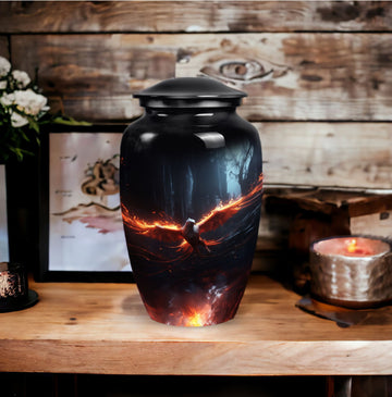 Large Urn with 4 Small Urn