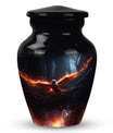 3-Inch Aluminium Phoenix Cremation Urn.
