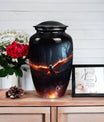 3-Inch Aluminium Phoenix Cremation Urn.