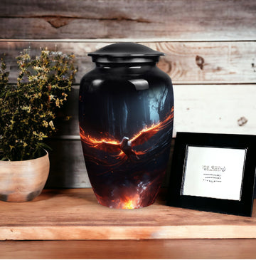 Large Urn with 2 Mini Urn