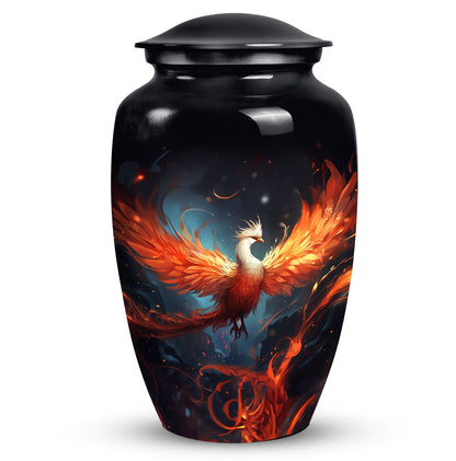 3-inch classic white phoenix urn made.
