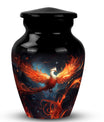 3-inch classic white phoenix urn made.