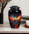 3-inch classic white phoenix urn made.