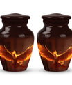 Classic Phoenix Urn, 3-inch Aluminium Cremation Urn.
