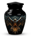 Classic Eagle Guarding Urn, Custom Large Cremation Urn.