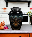 Classic Eagle Guarding Urn, Custom Large Cremation Urn.