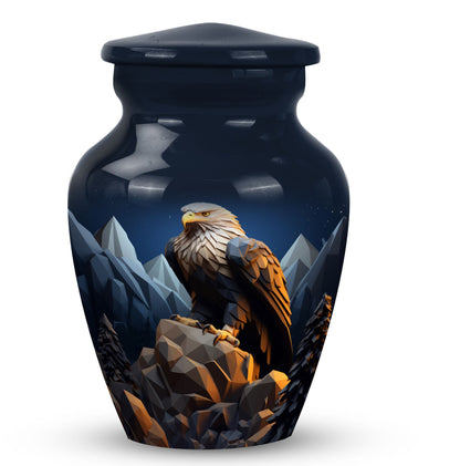 Classic 3-inch Eagle Memorial Urn for ashes