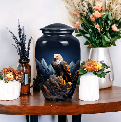 Classic 3-inch Eagle Memorial Urn for ashes