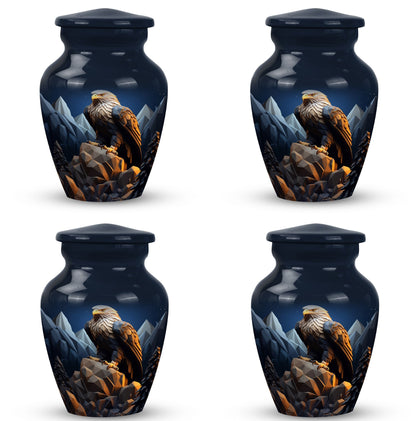 Classic 3-inch Eagle Memorial Urn for ashes
