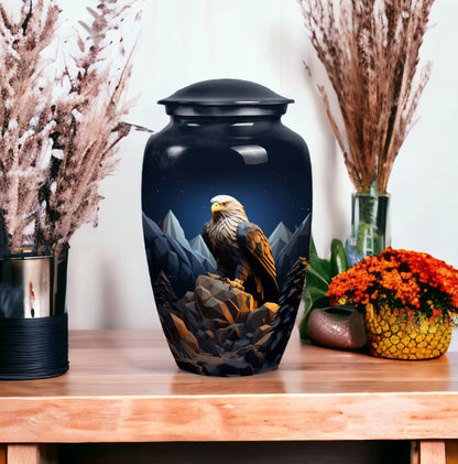 Classic 3-inch Eagle Memorial Urn for ashes