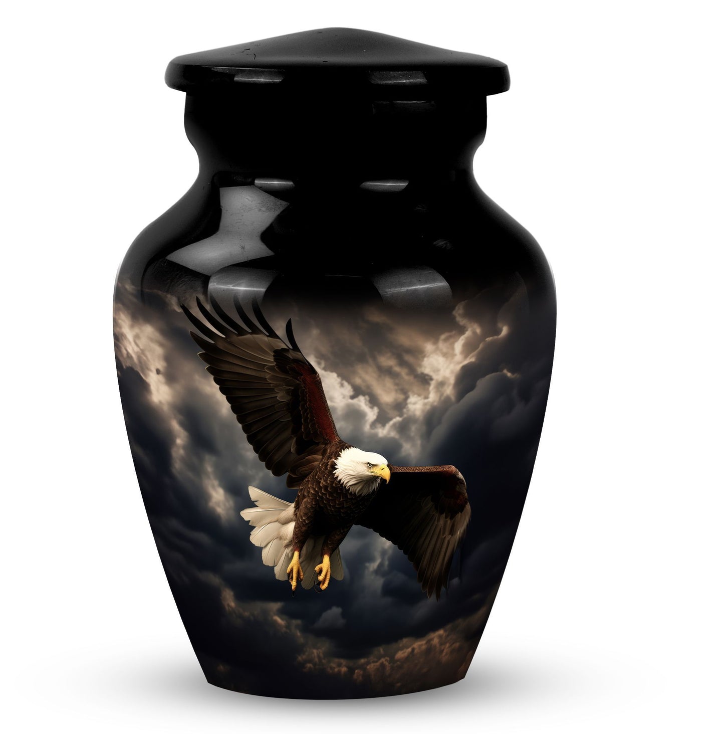 Decorative Classic Urn, Large Eagle Urn for Human Ashes.