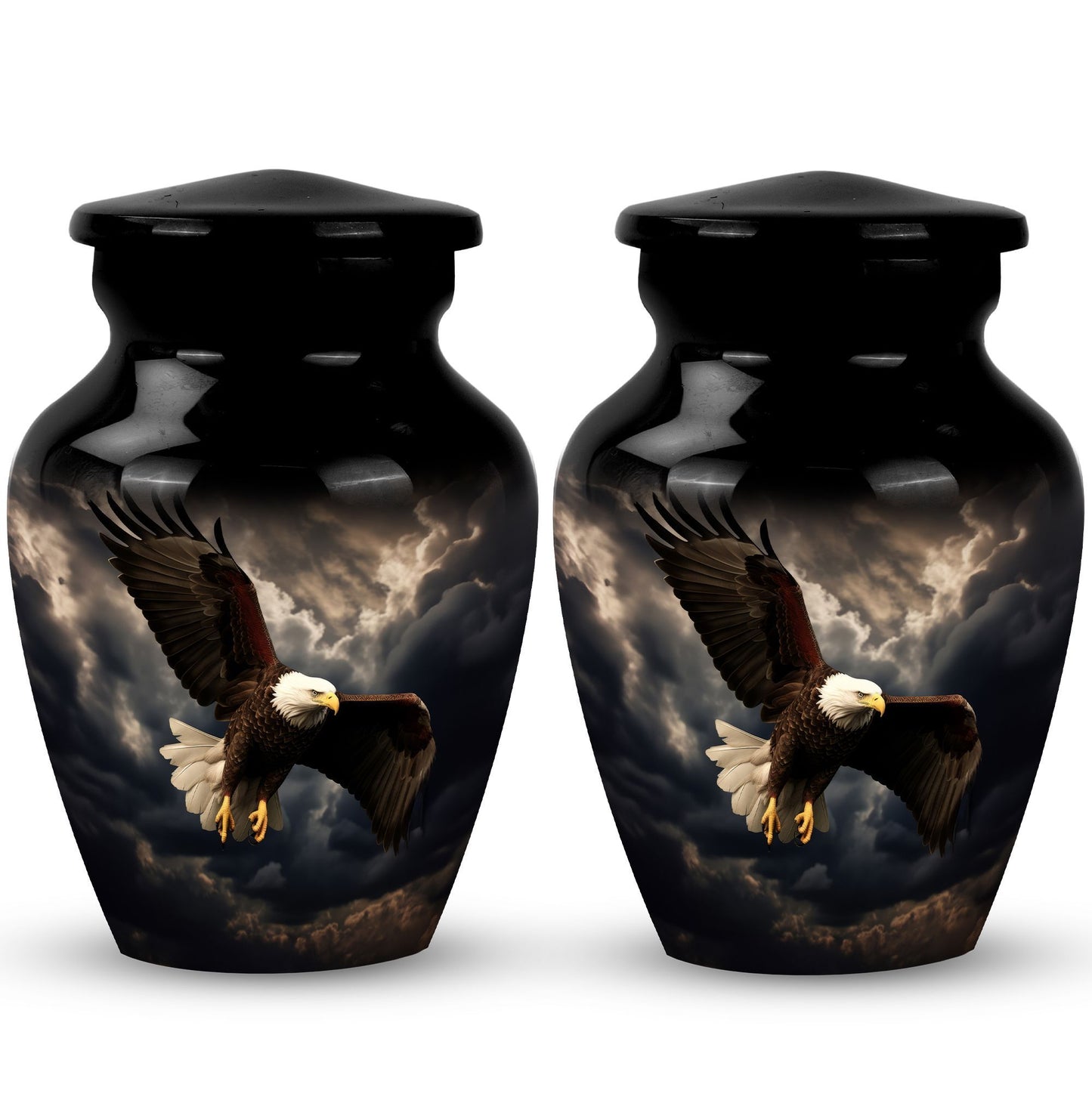 Decorative Classic Urn, Large Eagle Urn for Human Ashes.