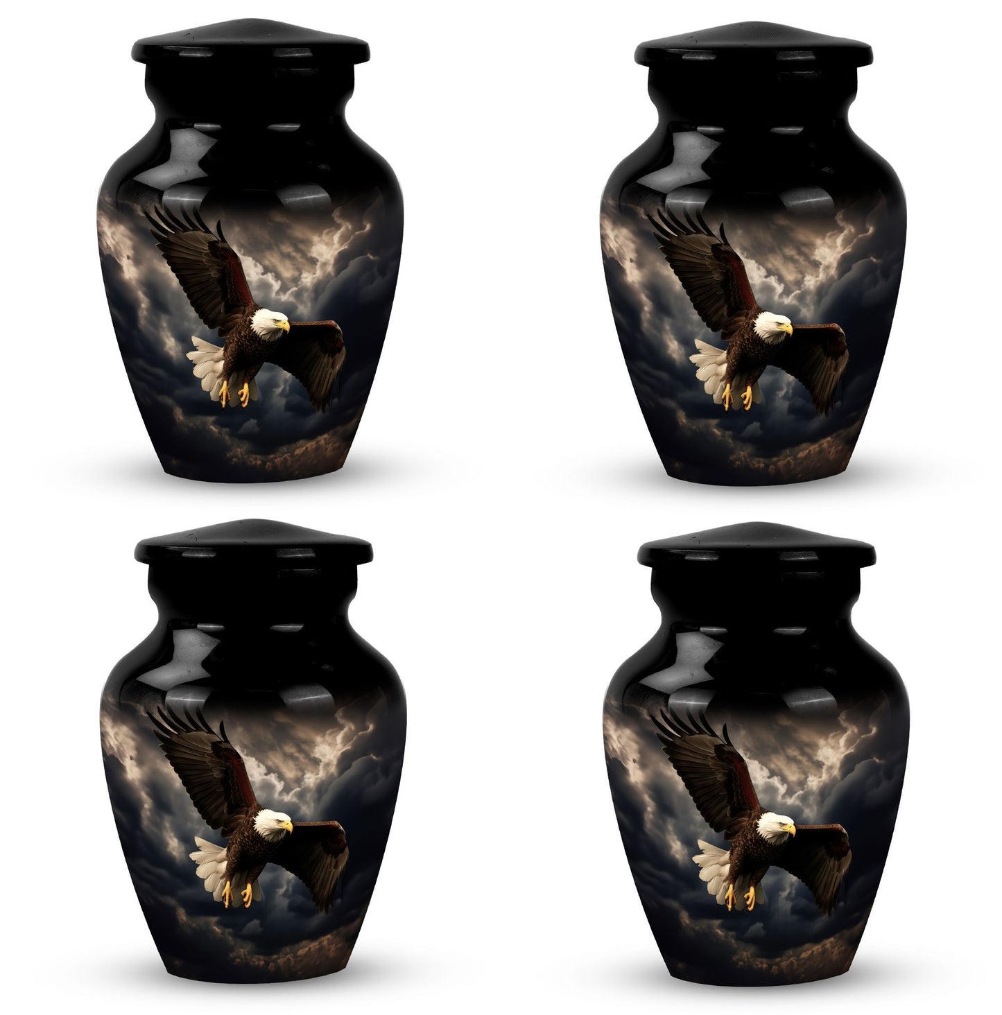 Decorative Classic Urn, Large Eagle Urn for Human Ashes.