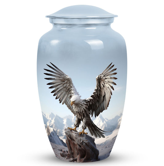 Elegant Eagle cremation urn.