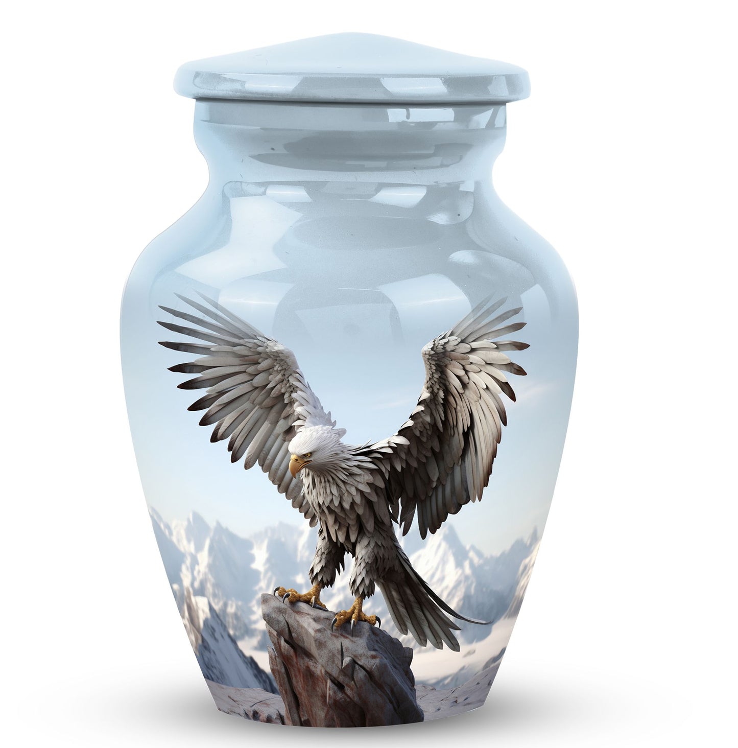 Elegant Eagle cremation urn.