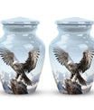 Elegant Eagle cremation urn.
