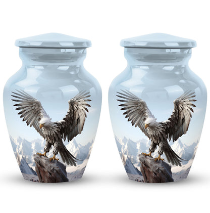 Elegant Eagle cremation urn.