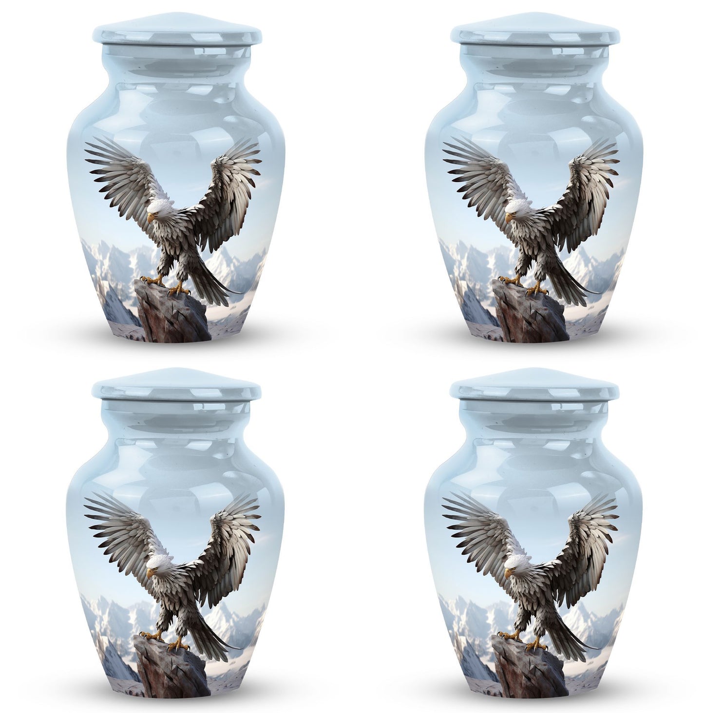 Elegant Eagle cremation urn.