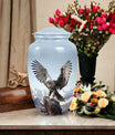 Elegant Eagle cremation urn.
