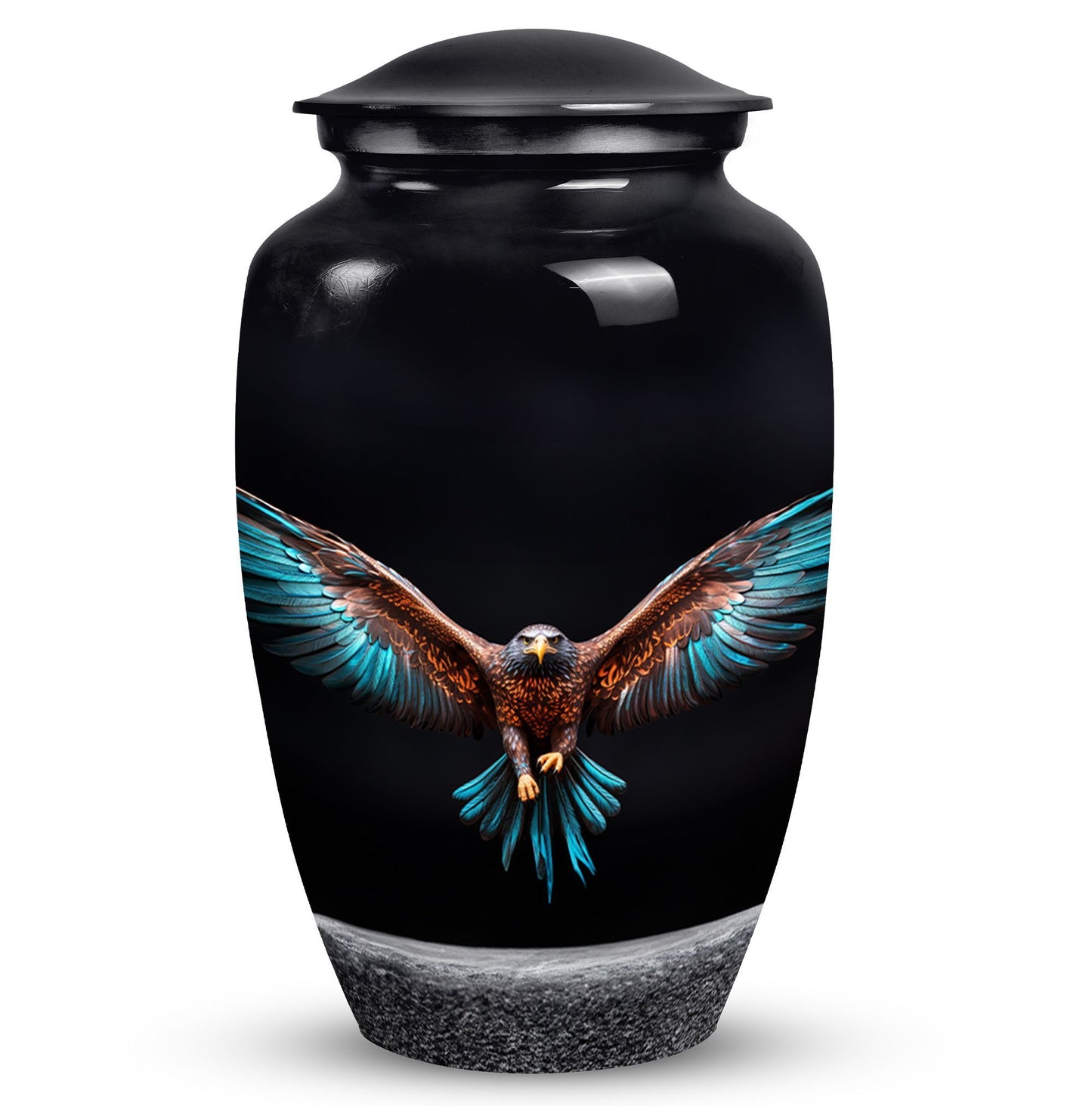 Eagle Spreading Wings Cremation Urn.
