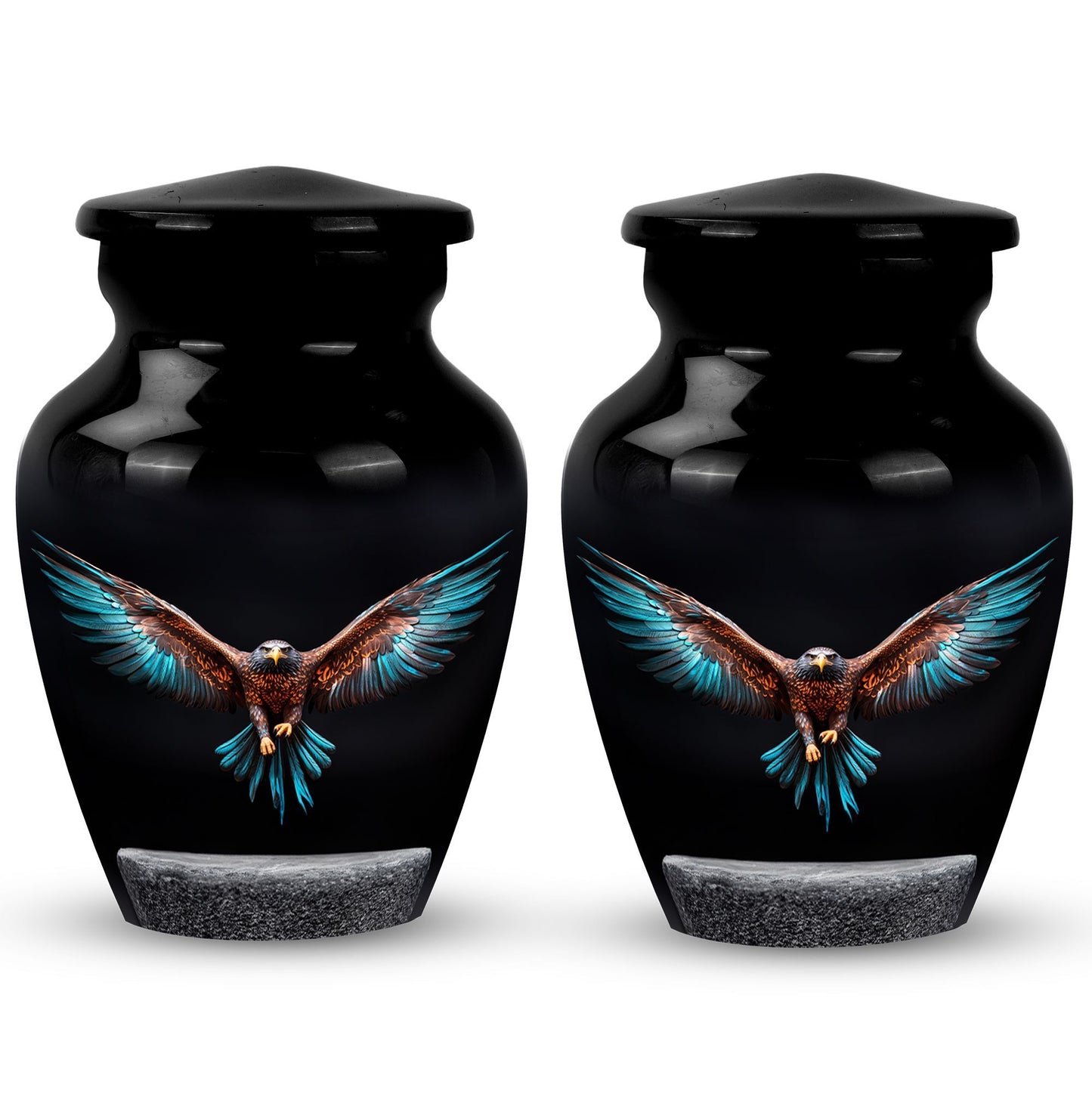 Eagle Spreading Wings Cremation Urn.
