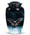 Large classic eagle urn for human ashes.