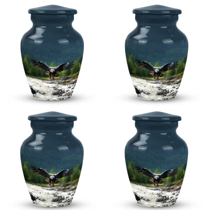 Eagle urn for ashes, classic design Urn.
