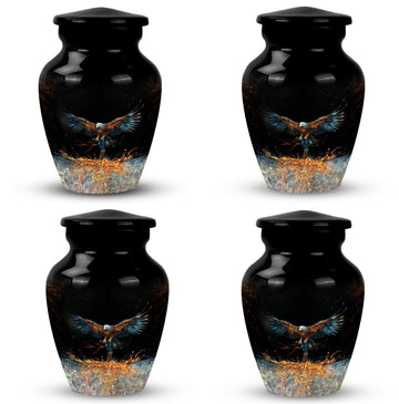 4 Keepsake 3 inch Urns