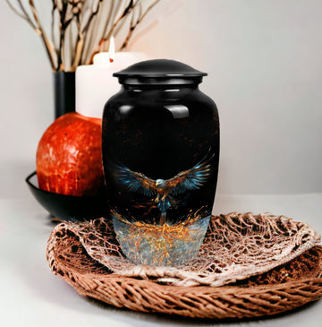 10 inch large Urn with 2 Keepsake 3 Inch Urns