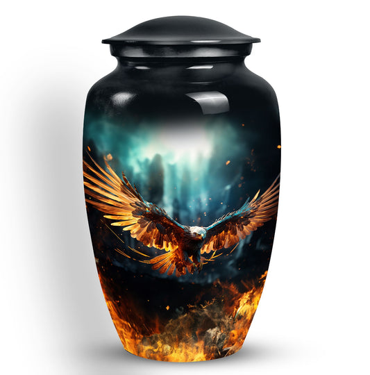 Classic 3 inch Eagle Urn for Human Ashes.