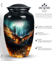 Classic 3 inch Eagle Urn for Human Ashes.