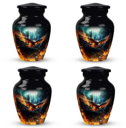 Classic 3 inch Eagle Urn for Human Ashes.