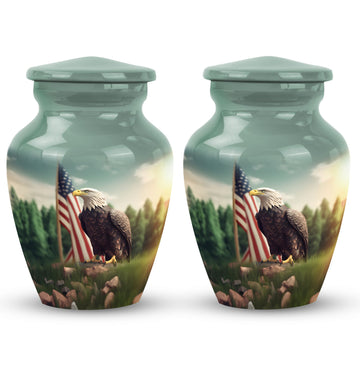 2 Keepsake 3 inch Urns
