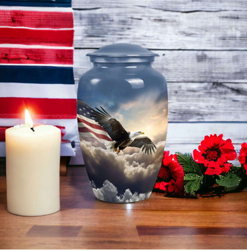 Large Urn with 2 Mini Urn